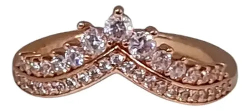 ANILLO DESEO PRINCESA COLOR DORADO ROSA