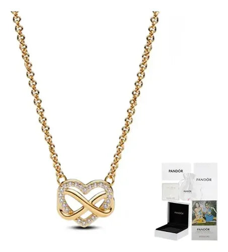 Collar con Dije 50 cm Color Dorado