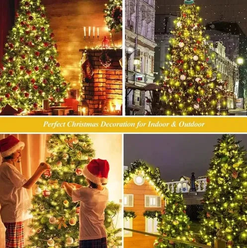 Cadena de Luces para Árbol de Navidad con 8 Modos 3M400 Luce | Grado B