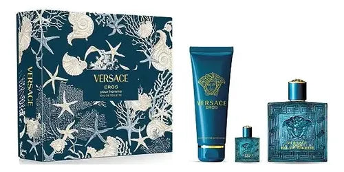 Set 3 Piezas Versace Eros para Hombre de Versace EDT | Grado B