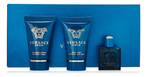 Set 3 Piezas Versace Eros para Hombre de Versace EDT | Grado B