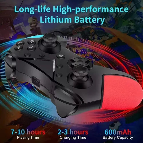 Gamepad Control Inalámbrico Bluetooth con Doble Vibración | Grado B