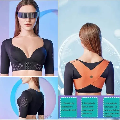 Faja Colombiana de Lifting de Pecho y Modelado de Brazos | Grado B