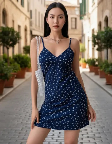 Mini Vestido Casual de Verano para Mujer | Grado B
