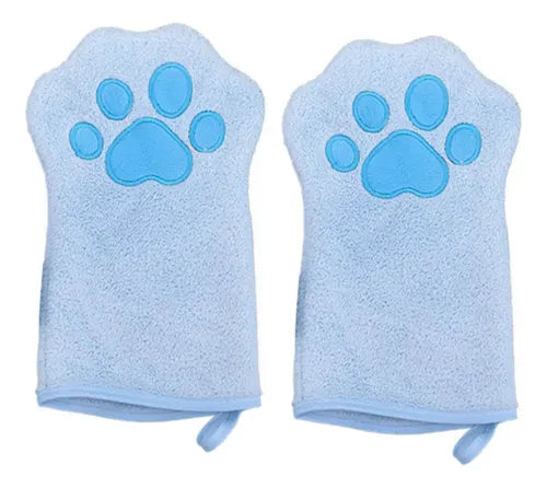 Guantes Masajeadores Quita Pelo para Perros y Gatos 2 Piezas (Par Izquierdo y Derecho) Cepillo para Mascotas - GRADO A