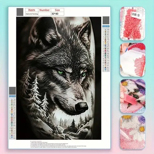 Pintura de Diamante Hecha a Mano M1382 | Grado B
