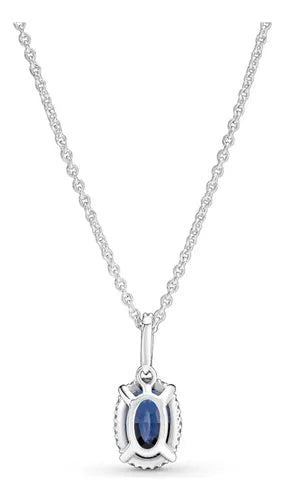 Collar Halo Brillante con Circonita 45 cm Color Plateado