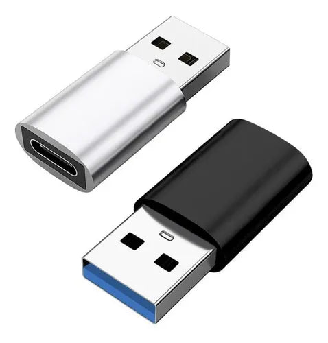 Adaptador USB C Macho a Hembra de la Cruz CUJA97 Negro | Grado B