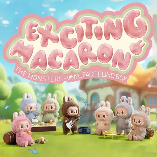 Labubu Peluche Macaron Muñeco Kawaii Coleccionable Regalo | Grado B