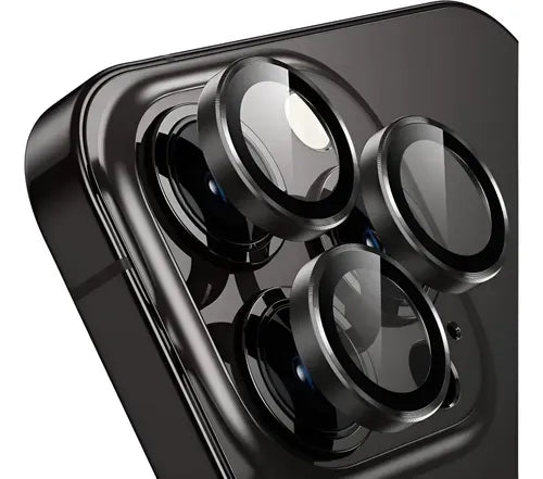 Protector Mica Lente Cámara para iPhone Individual Metal | Grado B