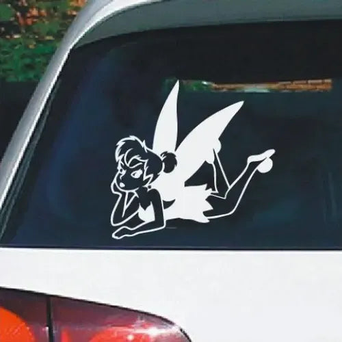 Calcomanía Hada Tink para Moto Auto Sticker 7X10CM | Grado B