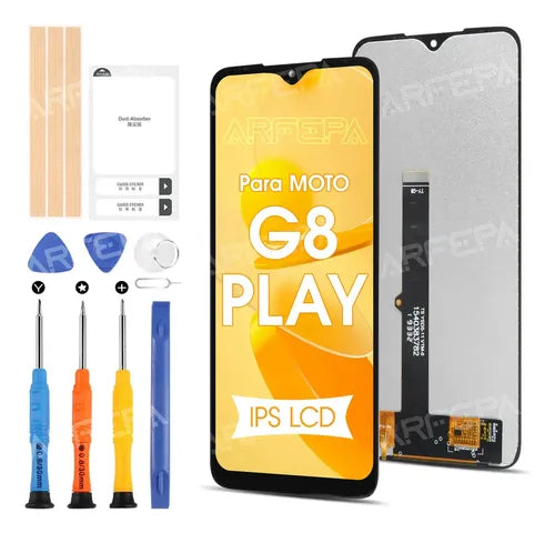 Pantalla Display para Motorola Moto G8 Play y One Macro Color Negro | Grado B