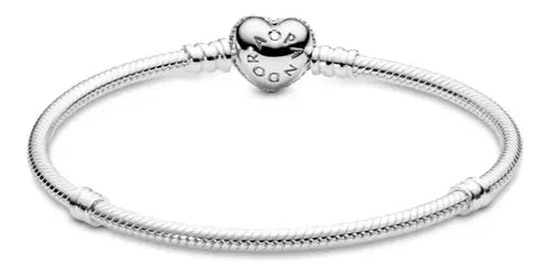 PULSERA CON CIERRE DE CORAZÓN PAVÉ590727CZ 16CM SIN CAJA 1