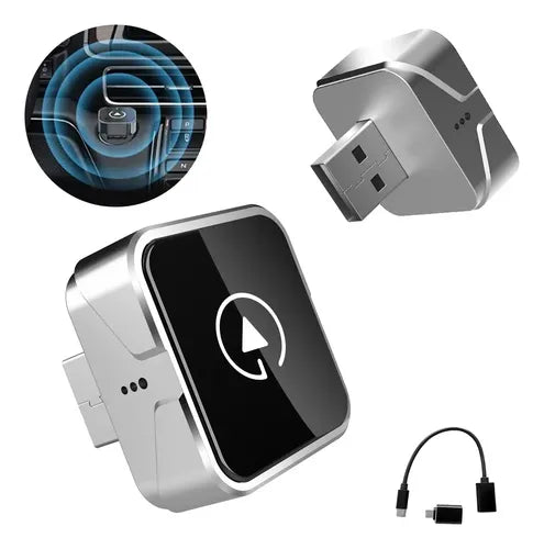 CAR PLAY ADAPTADOR INALÁMBRICO Y ANDROID AUTO CONVERTER 2EN1