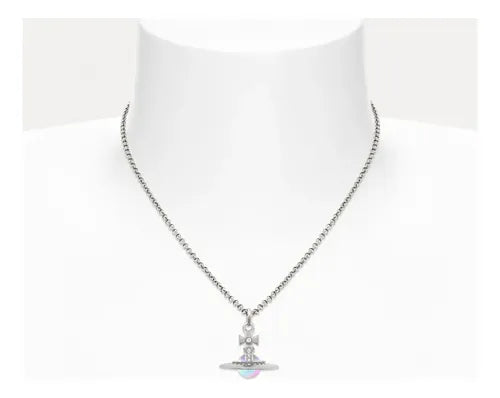 Collar con Colgante de Orbe de Latón para Mujer Color Dorado | Grado B