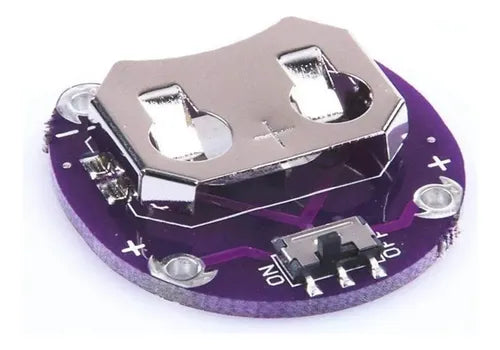 Módulo Portabaterías LilyPad para Pila CR2032 | Grado B