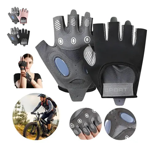 Guantes de Gimnasio para Mujer para Pesas y Ciclismo | Grado B