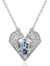 Collar de Corazón Amor Eterno con Cristal | Grado B