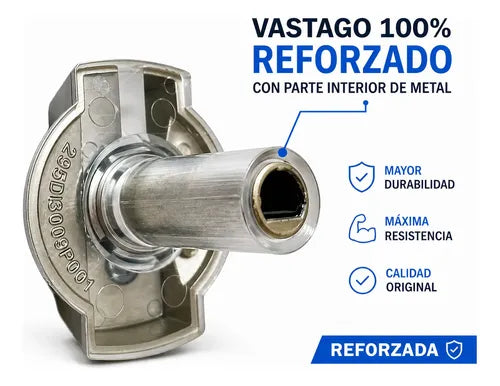 Kit de 5 Perillas Reforzadas para Parrilla GE Profile de Acero Inoxidable | Grado B