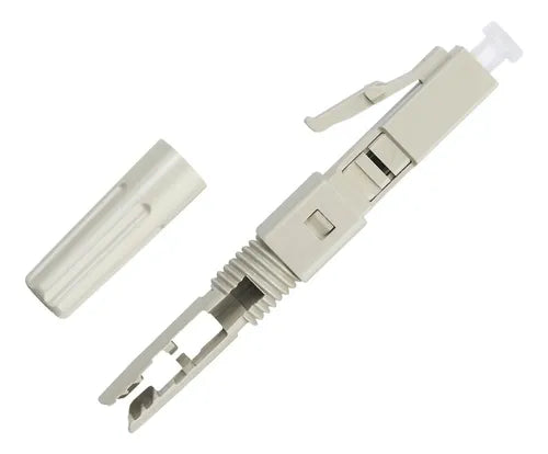 10 Conectores LC Preensamblados de 2.0 mm para Fibra Óptica | Grado B