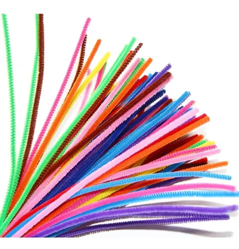 Limpiapipas de Colores Surtidos Mate Paquete C/100 Piezas | Grado B