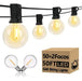 Guirnalda de Luces 50 Focos Exteriores Impermeables LED de 15 M Blanco | Grado B