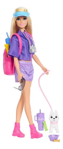 Barbie Muñeca Malibú Mascota Perrito Accesorios Aventura | Grado A