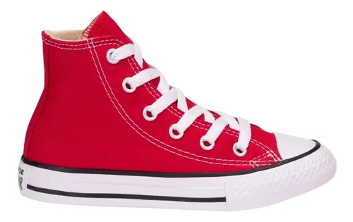 Tenis Converse Chuck Taylor Core Bota Alta Rojo Unisex Talla 19.5 MX | Grado A