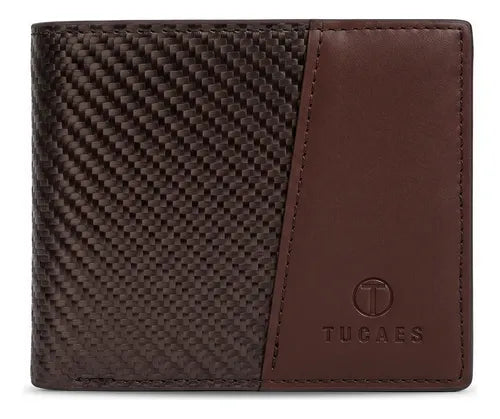 Cartera Billetera de Hombre con Protección RFID Color Marrón | Grado B