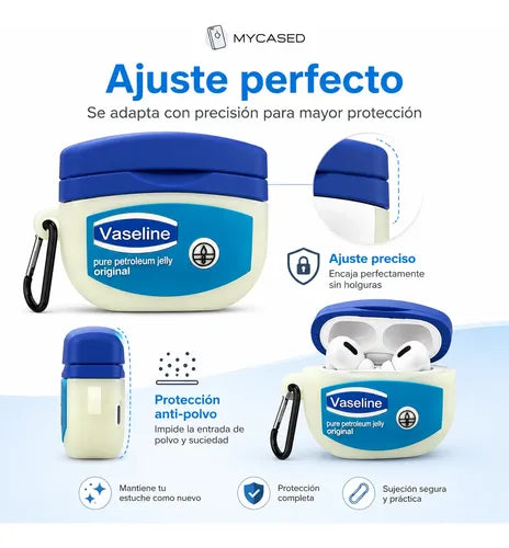 ESTUCHE FUNDA COMPATIBLE CON AIRPODS 1/2, 3, PRO 1/PRO 2