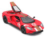 Auto Bburago Race Ford Gt Heritage Edition 2022 a Escala 1:32 Rojo | Grado A