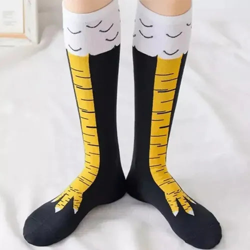 Divertidas Piernas Calcetines Rodilla Calceta Patas de Pollo | Grado B