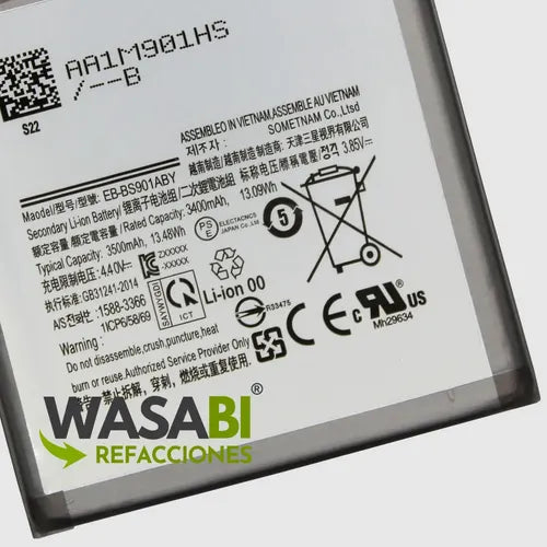 Batería EB-BS901ABY para Samsung Galaxy S22 S901 | Grado B