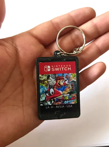 Llavero con Forma de Cartucho de Videojuego | Grado B