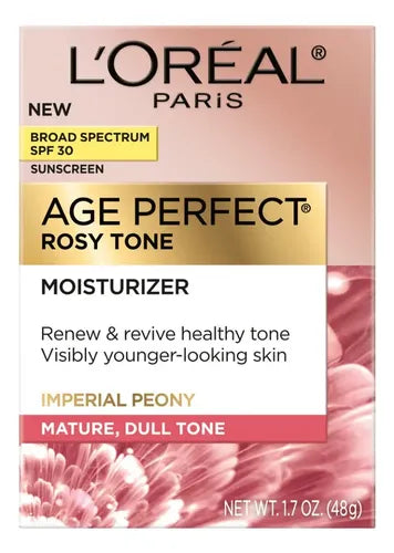Crema Hidratante Age Perfect Rosy Tone de L'oréal Paris Todo Tipo de Piel Día/noche | Grado B