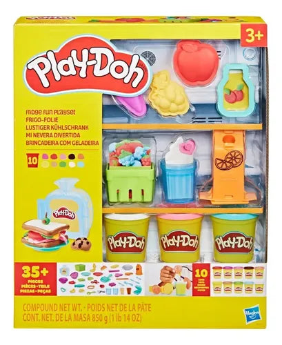 Playdoh Nevera Divertida Set de Masa Moldeable para Niños +3 Años Amarillo | Grado A
