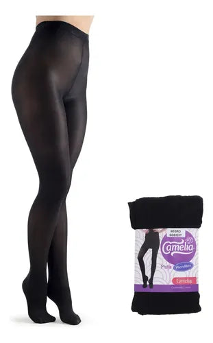 PANTIMEDIA MALLA CAMELIA DE MICROFIBRA PARA DAMA, 1 PIEZA. 3