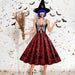Vestido de Mujer Halloween Disfraz de Fiesta con Estampado | Grado B