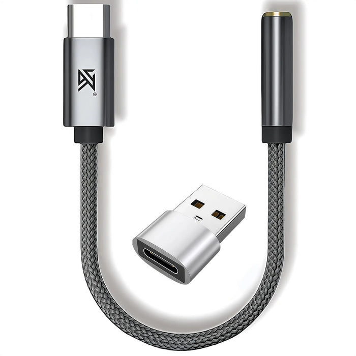 Adaptador USB-C a Conector de 3.5 mm Hi-Res | Grado B