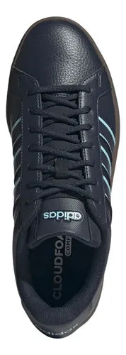 Tenis adidas Grand Court Base Hombre Negro HQ0070 Talla 28.5 MX | Grado A