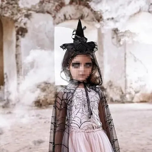 Diadema de Bruja con Luces LED para Halloween | Grado B