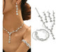 Pulsera Elegante de Cobre con Acabado Color Plateado 4.5 cm | Grado B