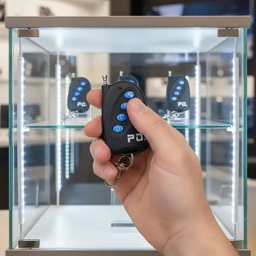 4 Controles para Portón Eléctrico y Puerta Automática Negro | Grado B