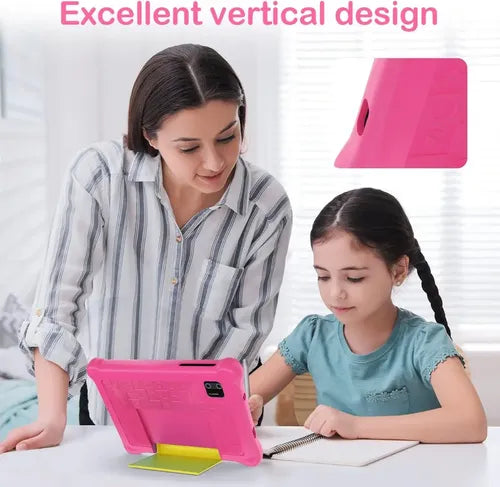 TABLET MODERNESS TK707 PARA NIÑOS DE 7 CON 32GB Y ANDROID 12 ROSA