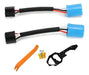 2 Conectores de Arnés de Cables 9007 Macho a H4 9003 Hembra | Grado B