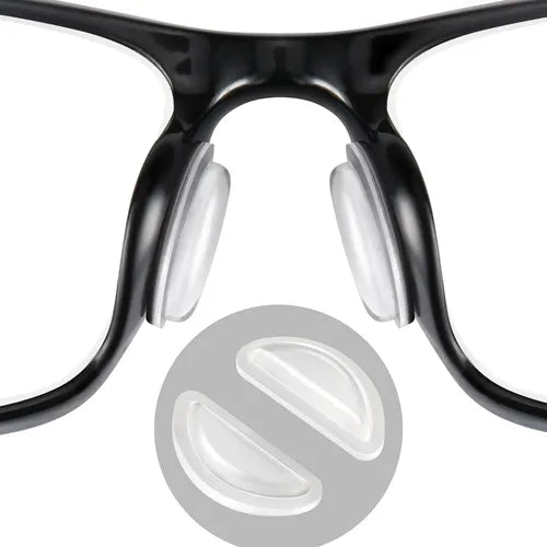 10 Almohadillas Nasales de Silicona Suave para Lentes | Grado B