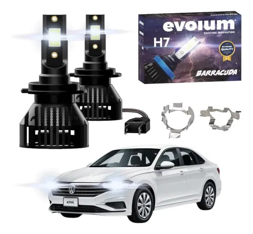 Kit Full LED de Iluminacion para Jetta A6 2011-2014 Vw MK6 T10 Blanco Blanco Neutro | Grado B