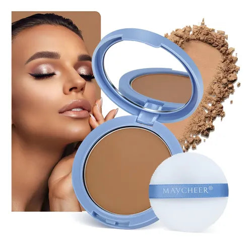 Base de Maquillaje en Polvo Compacto Fijador Matte Tono 01 | Grado B