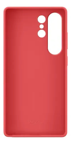 funda para celular galaxy s25+ silicone rojo samsung GRADO B