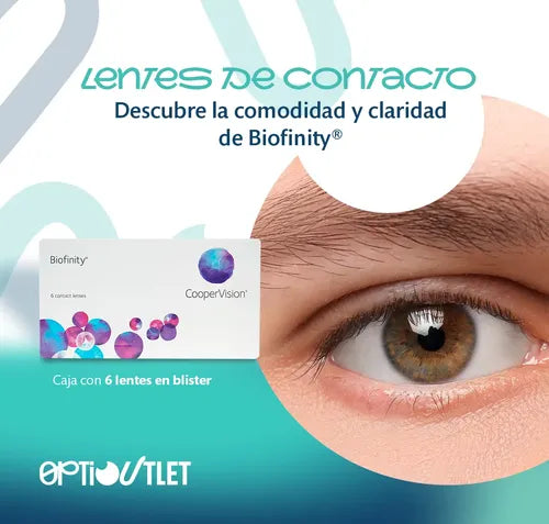 Lentes de Contacto Biofinity XR, Caja de 6 Piezas | Grado B
